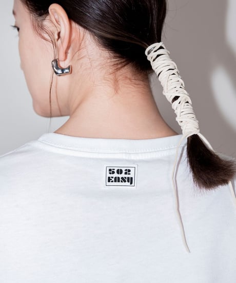#049　The Rubber print T‐シャツ WHITE