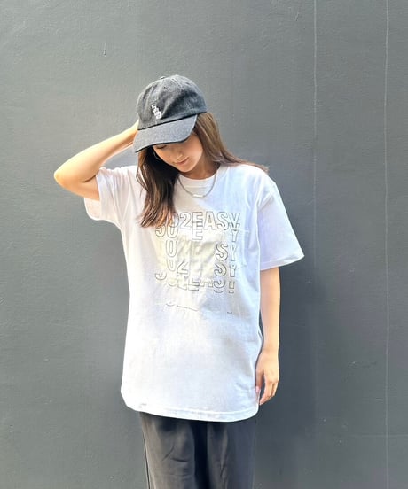 #107　502EASY コンビロゴポケットTシャツ