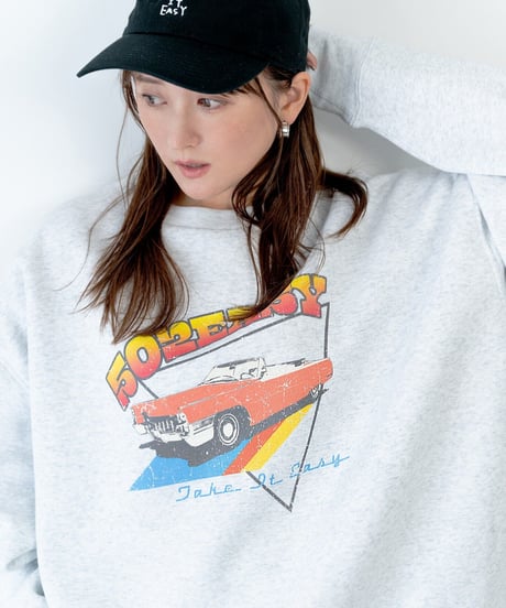 #119　502EASYアメ車スウエット