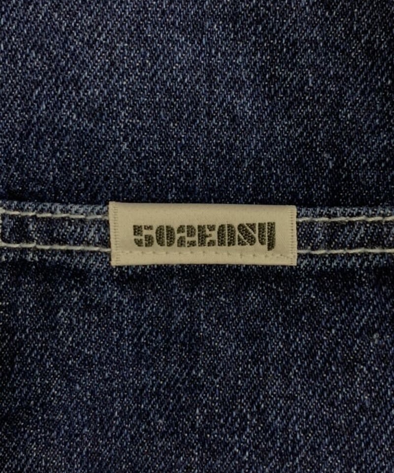 069 デニム ルーズフィット カバーオール ジャケット | 502EASY