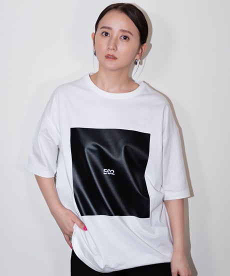 #049　The Rubber print T‐シャツ WHITE