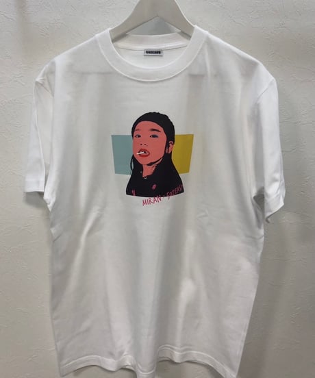 ［望蘭ちゃんコラボアイテム］#132　MIRANx502EASY   フロントプリントTシャツ