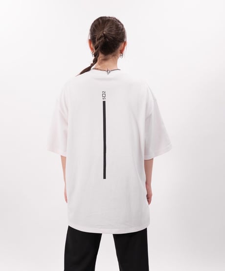 #101　502BAR LINEバックプリントTシャツ