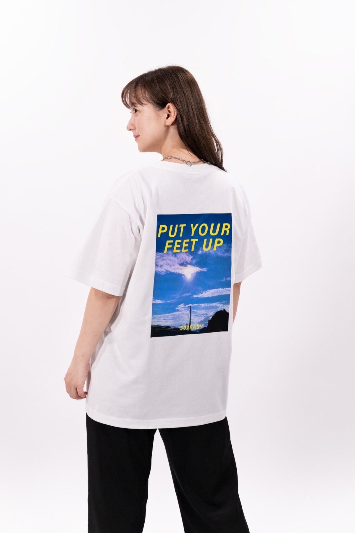 JSFバックプリント Tシャツ 青　XL 半袖シャツ（バックプリントM） | トゥルーブルー | メンズ T