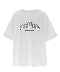 #158　502EASYカレッジロゴＴ‐シャツ