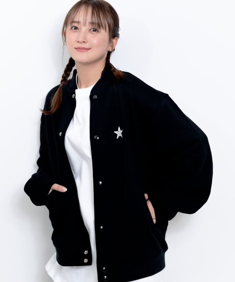 #126　502EASY裏毛ブルゾン
