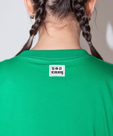#047　NewワークT‐シャツ GREEN