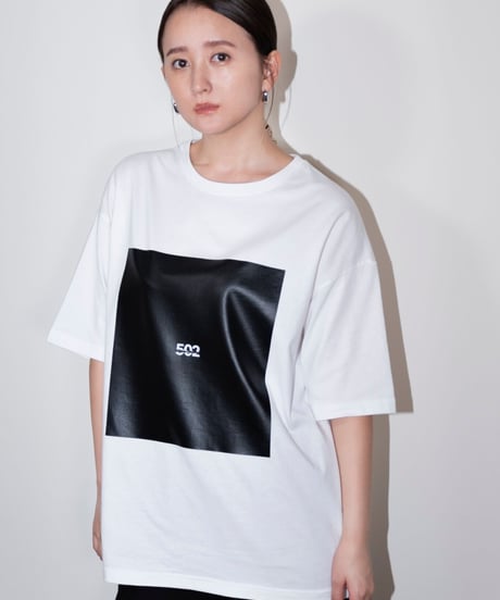 #049　The Rubber print T‐シャツ WHITE