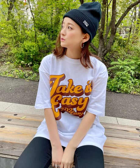 #043　70's Take it Easy  T‐シャツ  WHITE