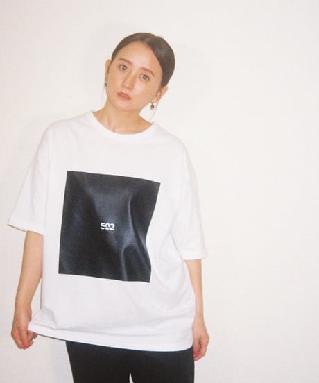 #049　The Rubber print T‐シャツ WHITE