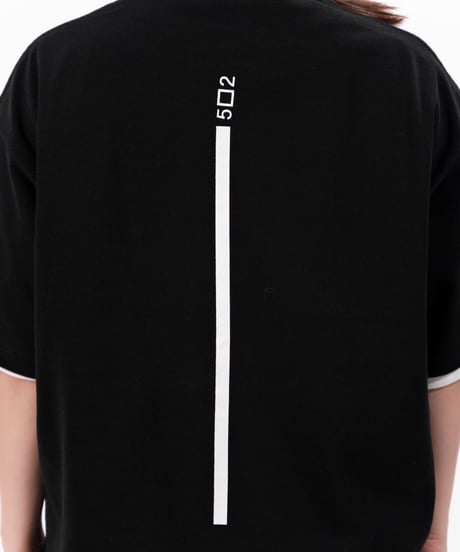 #101　502BAR LINEバックプリントTシャツ