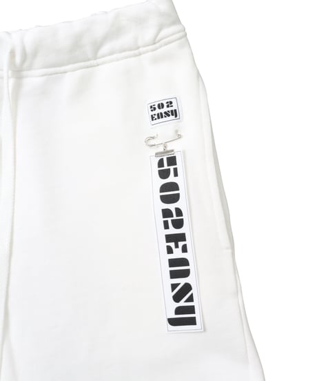 #012　スウェットパンツ　WHITE