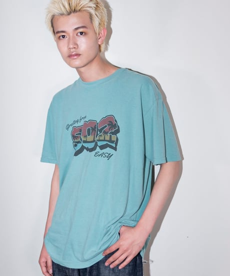 #048　502EASY Hawaiian T‐シャツ GREEN