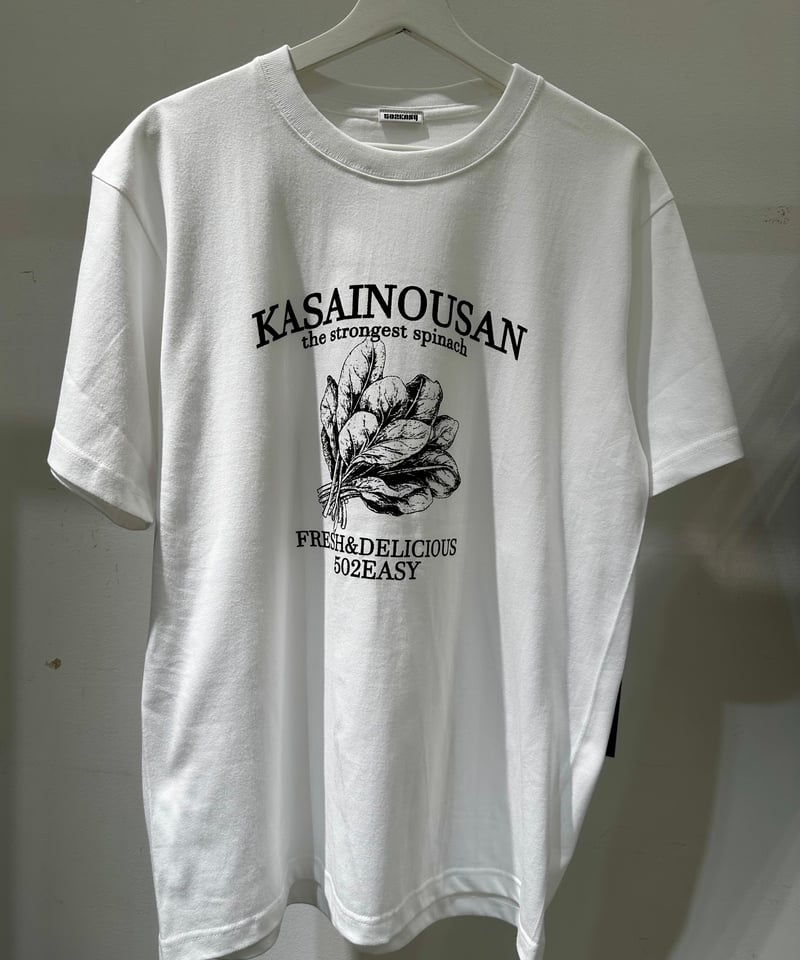 183 502EASYxかさい農産コラボTシャツ〈ほうれん草〉 | 502EASY