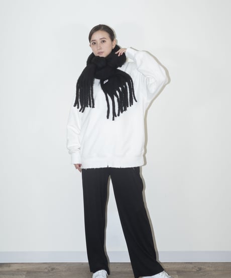 #023　ダメージスウェット　WHITE