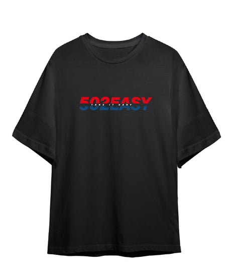 #159　502EASYツートーンロゴTシャツ