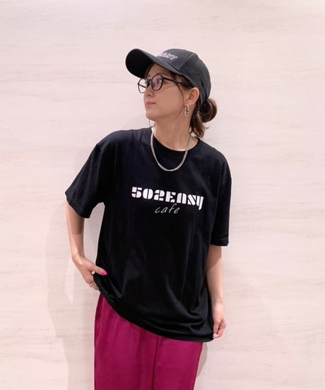 #108　502EASY cafe Tシャツ