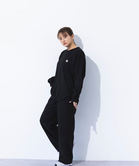 #153　502EASY裾ラウンドロングT‐シャツ