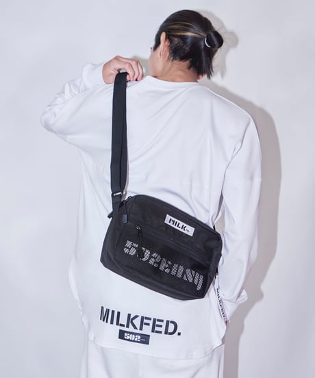 ［MILKFED.コラボアイテム］#017 　MILKFED. X 502EASY ショルダーバッグ