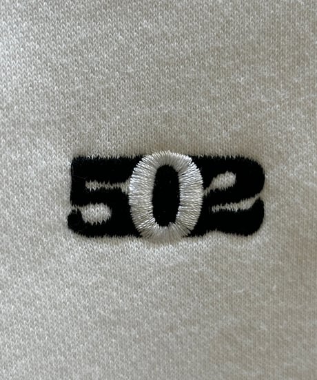 #187　502ESAYバックロゴ刺繍スウエット