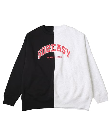 #029　コンビスウェット　BLACKⅹGRAY