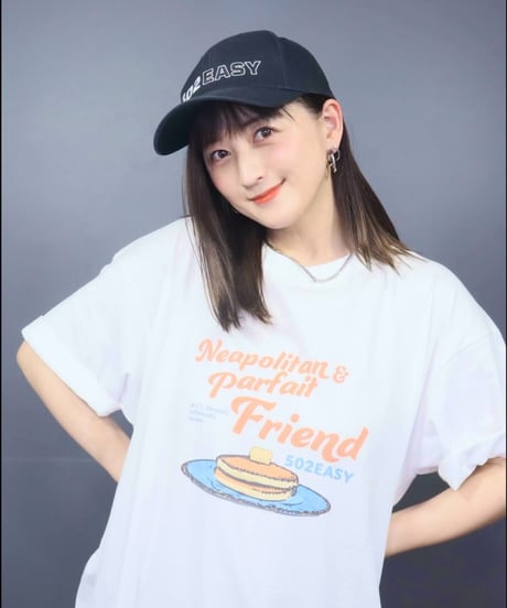 #180　502EASYｘフレンドコラボTシャツ〈ホットケーキ〉