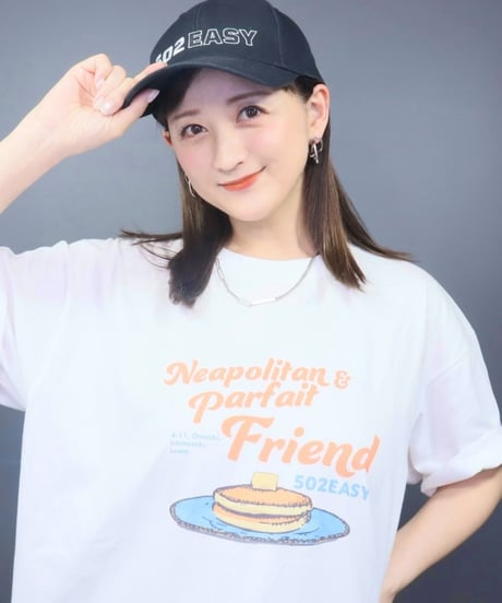 #180　502EASYｘフレンドコラボTシャツ〈ホットケーキ〉