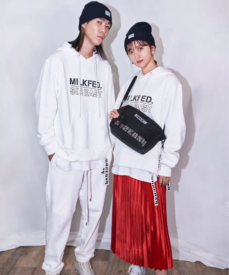 ［MILKFED.コラボアイテム］#015　 MILKFED. X 502EASY フーディトップス