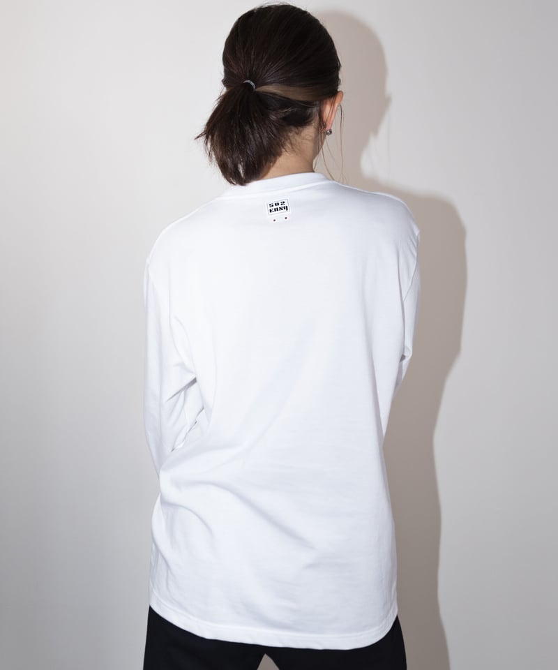 アイケーイー ロンT White 白 アイケーイー ロンT White 白 Sサイズのみ]LEGIT ロングTシャツ