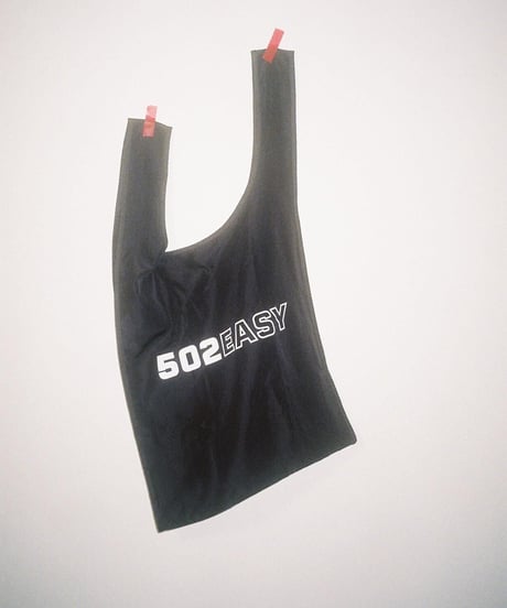 #053　Marche bag〈New Work Logo〉BLACK