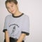 #045 502EASY RACING TEAM T‐シャツ GREYx BLACK