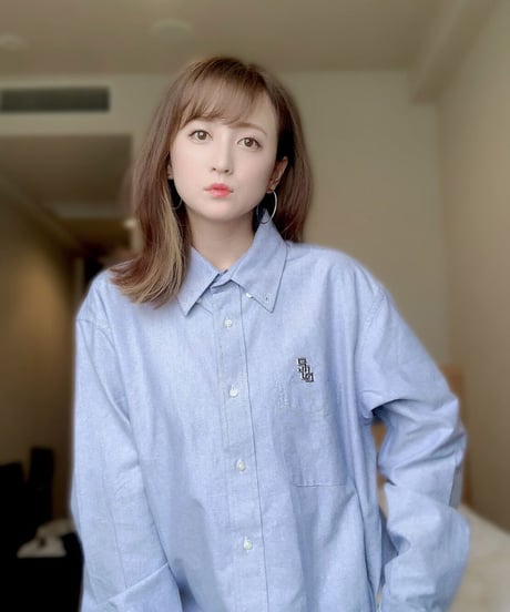 #061 　 502オックスフォード ボタンダウン シャツ　BLUE