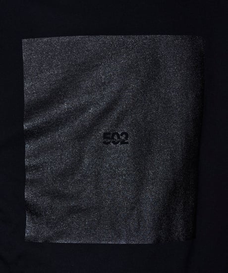 #049　The Rubber print T‐シャツ BLACK