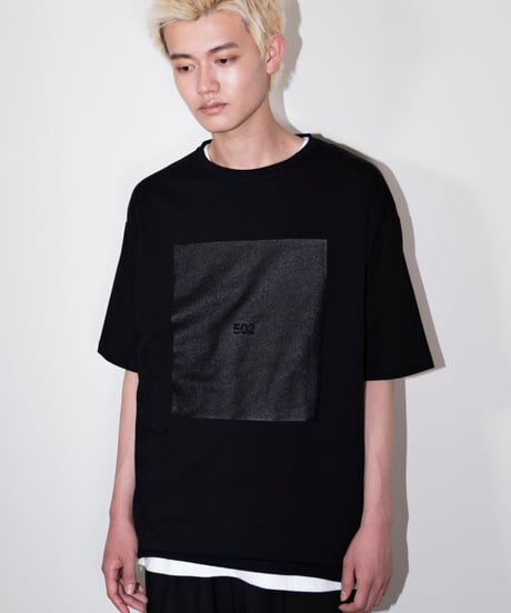 #049　The Rubber print T‐シャツ BLACK
