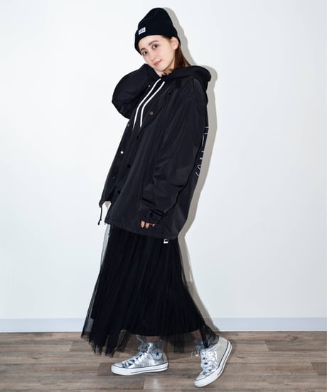 #009　ニットキャップ　BLACK