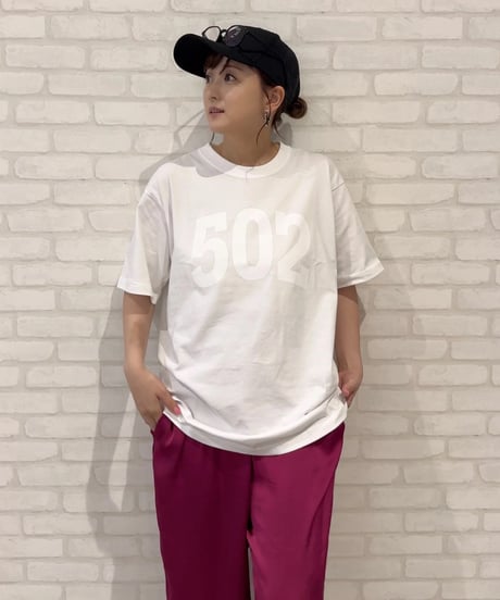 #175　502EASY デカ502ロゴTシャツ