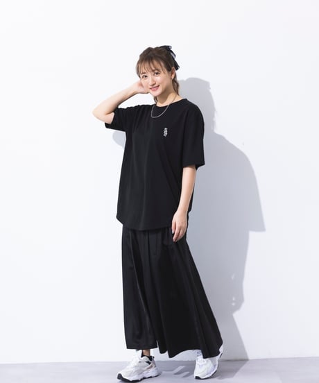 #152　502EASY裾ラウンドT‐シャツ