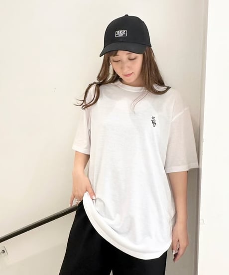 #152　502EASY裾ラウンドT‐シャツ