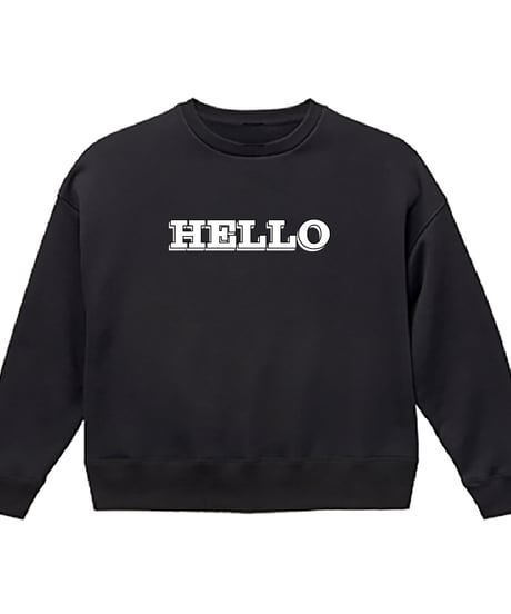 #168　502EASY HELLOプリントスエット