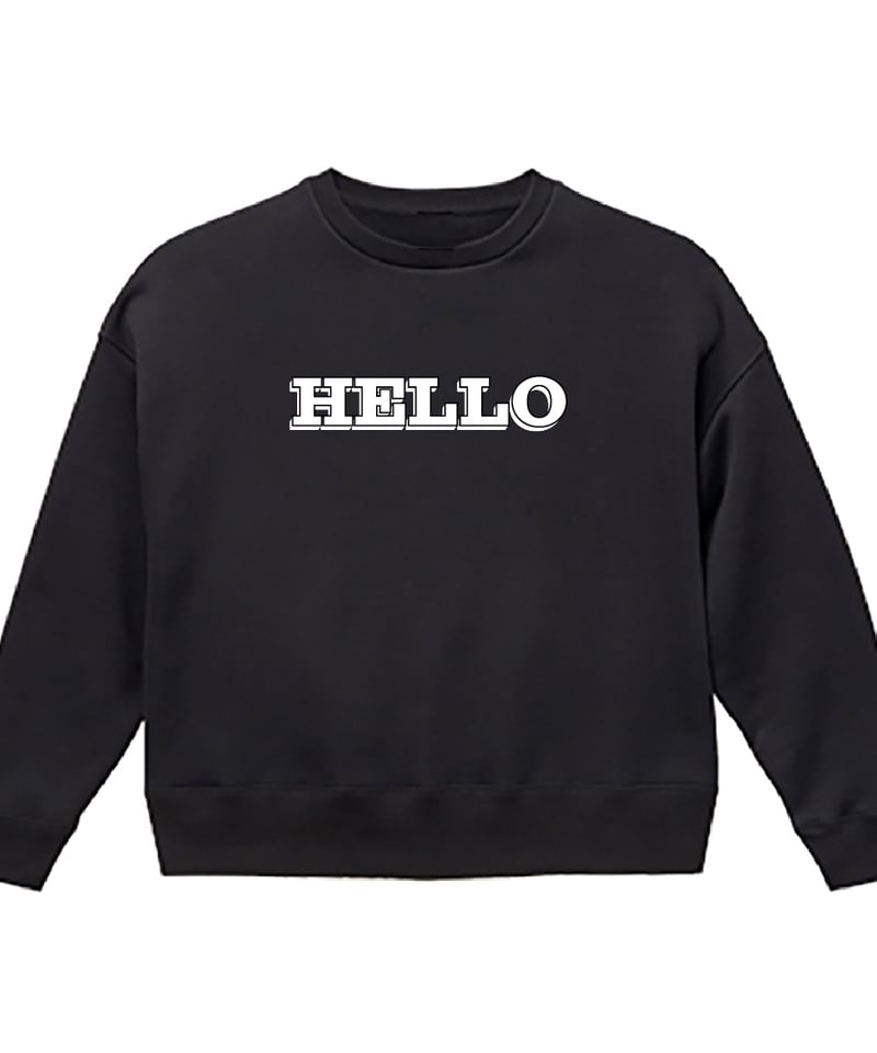 【新品未使用】Helloロゴ スウェット 168 502EASY HELLOプリントスエット | 502EASY