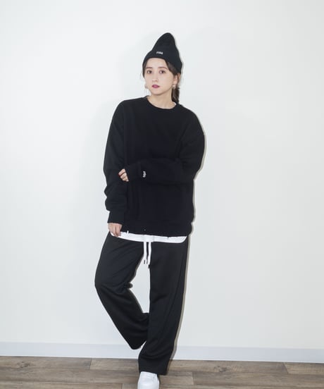 #023　ダメージスウェット　BLACK