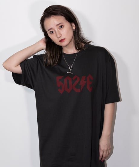 #052　Rock Band T-シャツ CHARCOAL GRAY