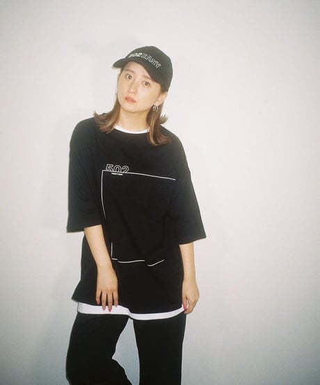 #046　The Rectangle T-シャツ BLACK