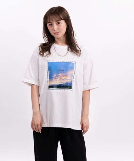 #097　彩空フロントプリントTシャツ