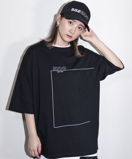 #046　The Rectangle T-シャツ BLACK