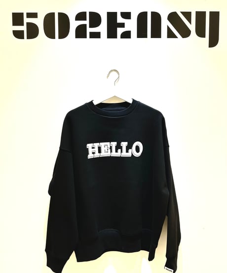 #168　502EASY HELLOプリントスエット