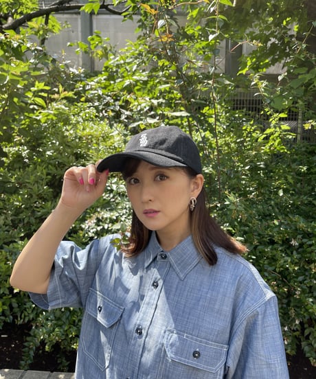#056　502 Denim Cap BLACK