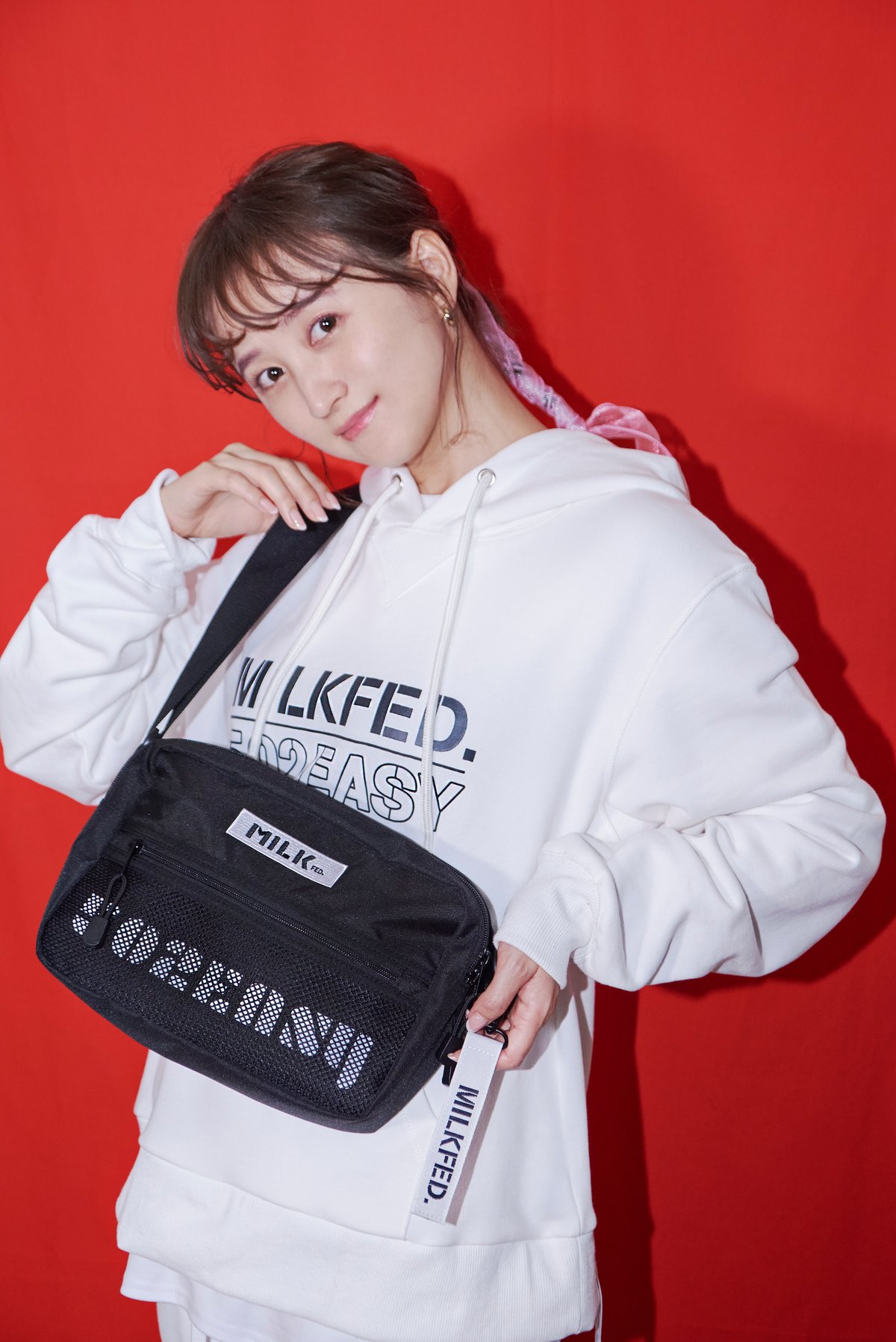 Liella MILKFED.　コラボ　ショルダーバッグ MILKFED.×「ラブライブ！スーパースター!!」COLLABORATION 8.10