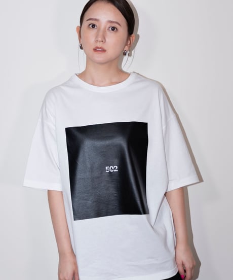 #049　The Rubber print T‐シャツ WHITE