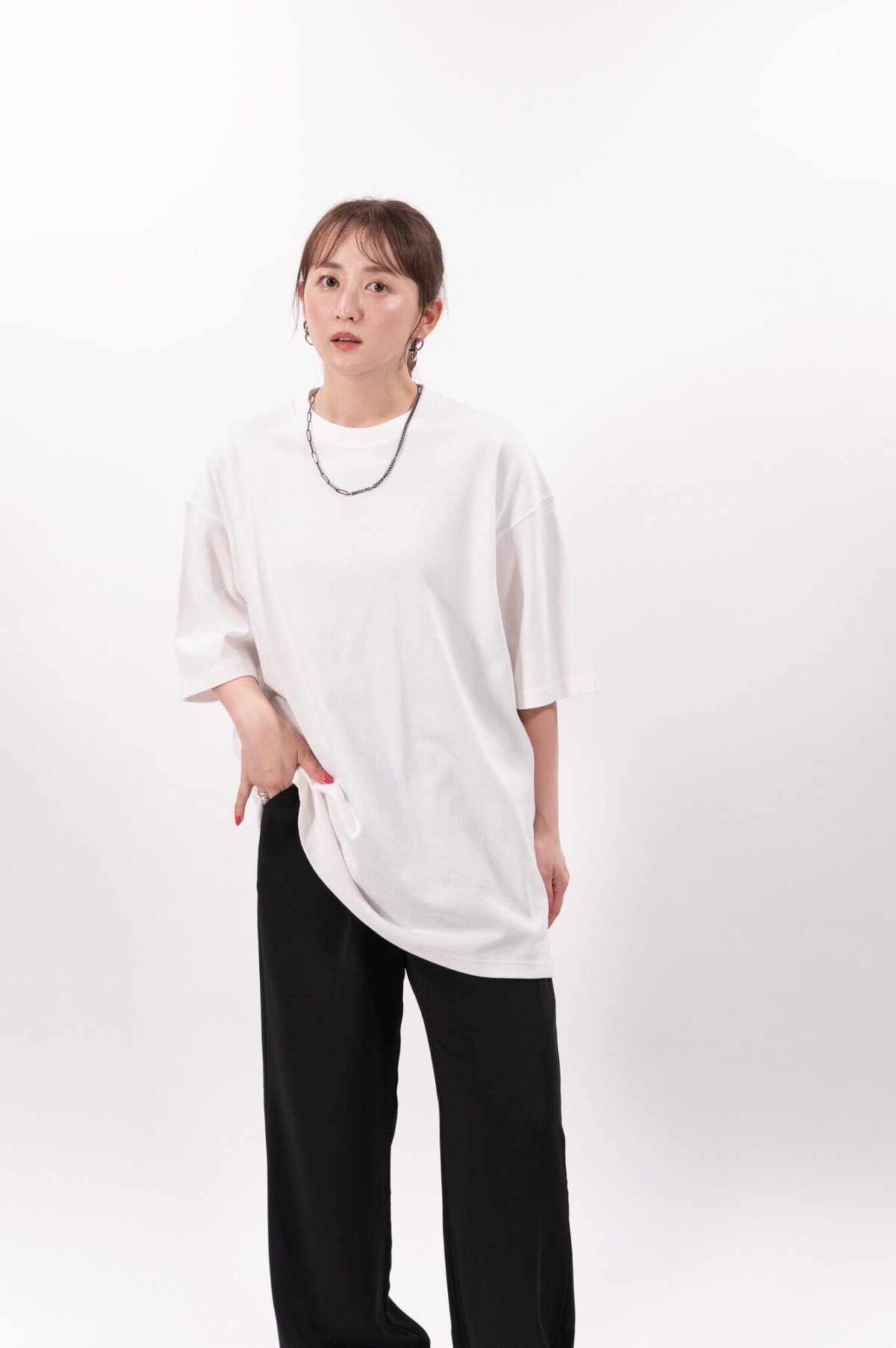 101 502BAR LINEバックプリントTシャツ | 502EASY